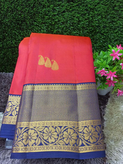 Pure Kanchipuram Silk Saree.