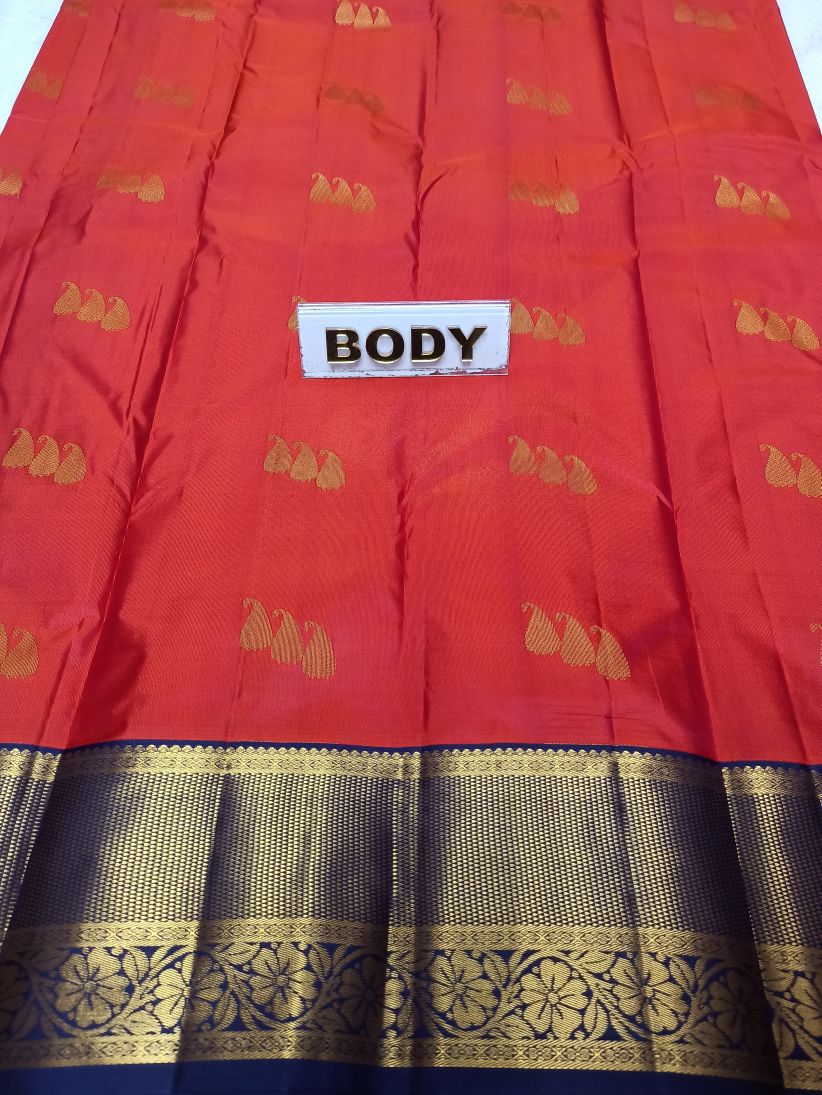 Pure Kanchipuram Silk Saree.