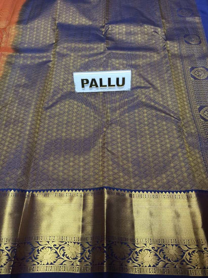 Pure Kanchipuram Silk Saree.