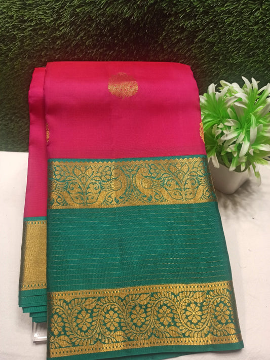 Pure Kanchipuram Silk Saree.