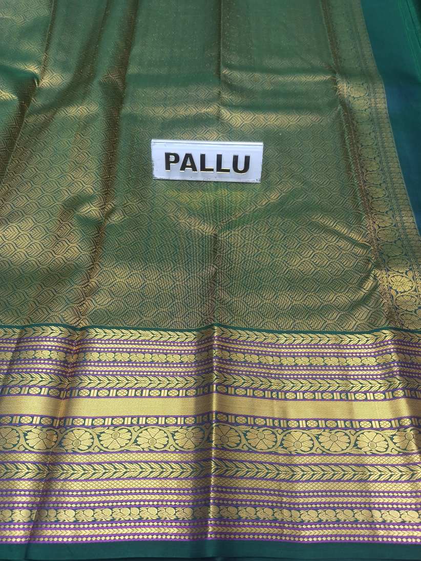 Pure Kanchipuram Silk Saree.