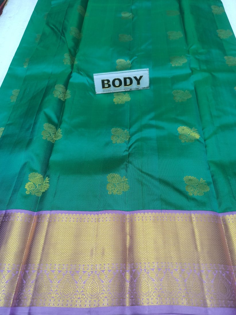 Pure Kanchipuram Silk Saree.