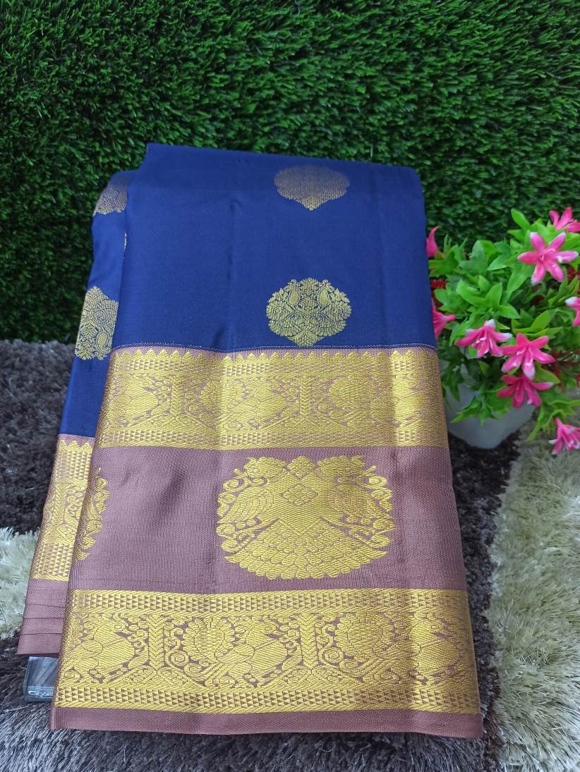 Pure Kanchipuram Silk Saree.