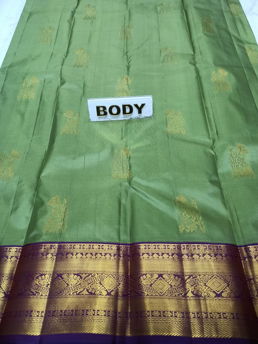 Pure Kanchipuram Silk Saree.