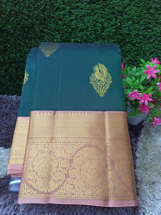 Pure Kanchipuram Silk Saree.