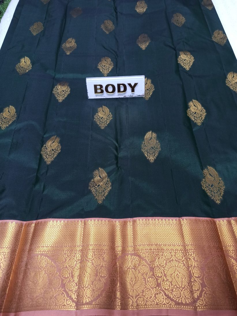 Pure Kanchipuram Silk Saree.