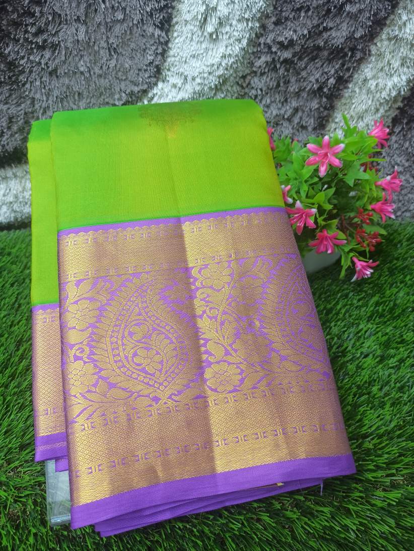 Pure Kanchipuram Silk Saree.