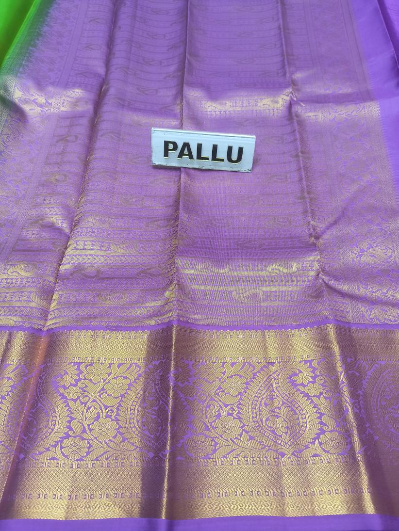 Pure Kanchipuram Silk Saree.