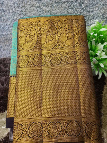 Pure Kanchipuram Silk Saree.