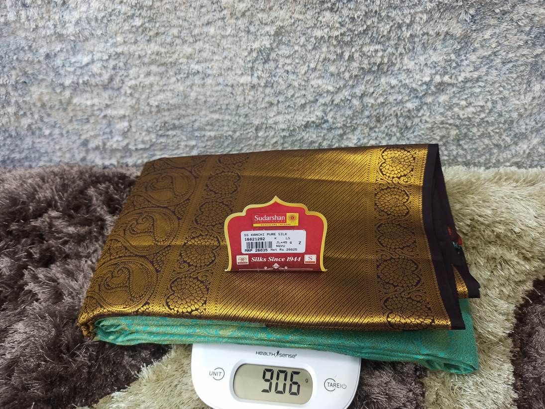 Pure Kanchipuram Silk Saree.