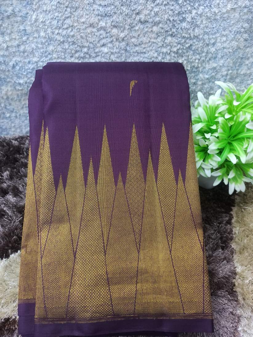 Pure Kanchipuram Silk Saree.