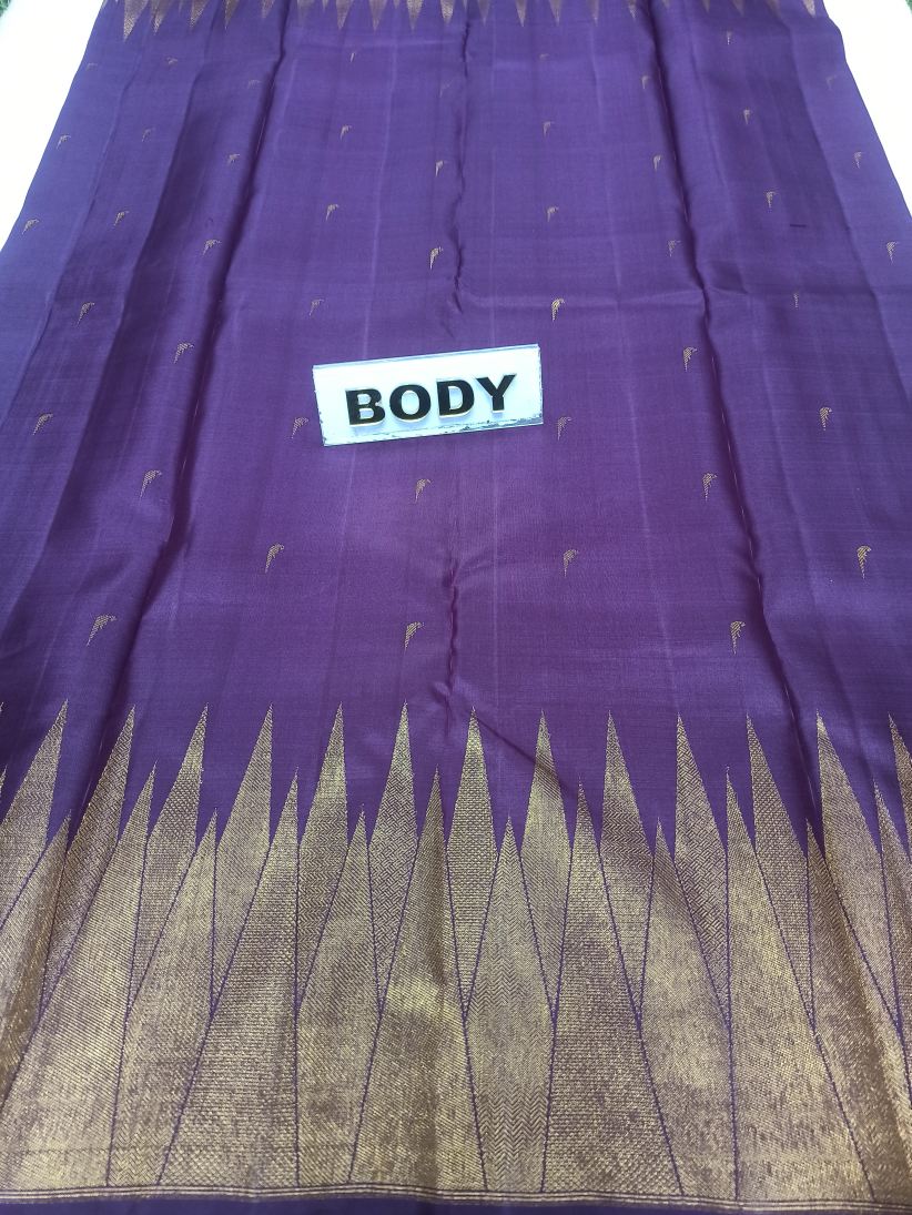 Pure Kanchipuram Silk Saree.