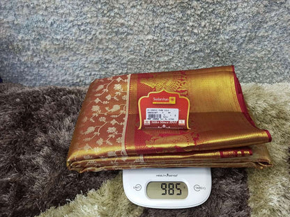 Pure Kanchipuram Silk Saree.