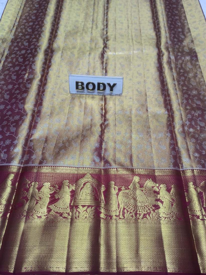 Pure Kanchipuram Silk Saree.