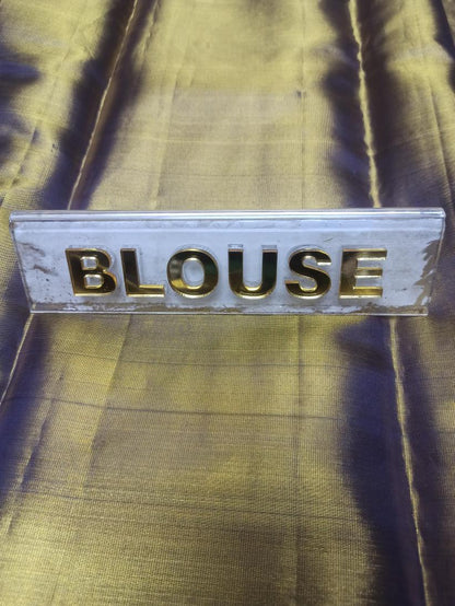 Pure Kanchipuram Silk Saree.