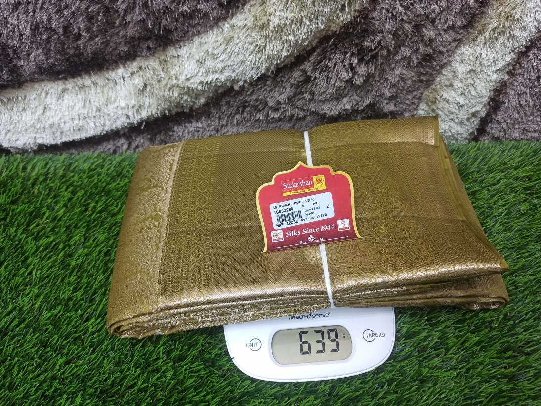 Pure Kanchipuram Silk Saree.