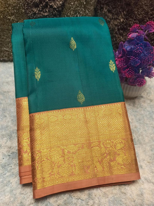 Pure Kanchipuram Silk Saree.