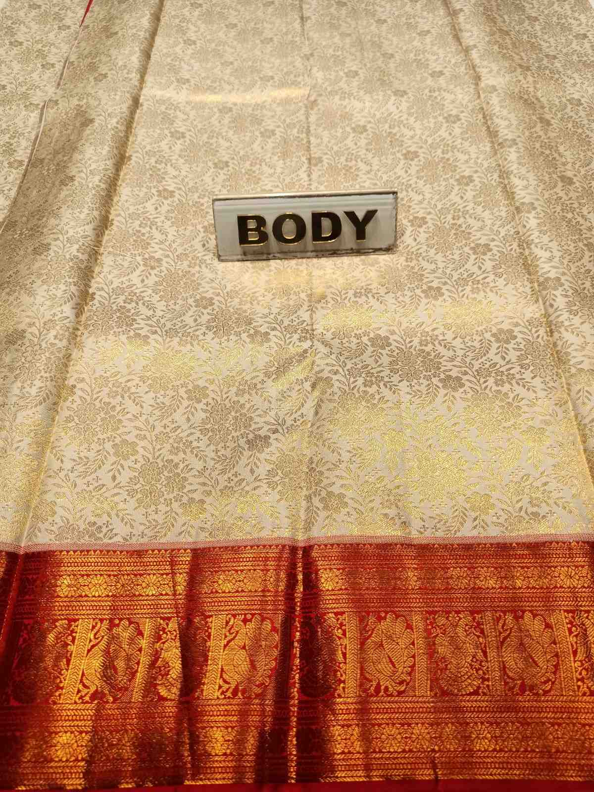 Pure Kanchipuram Silk Saree.