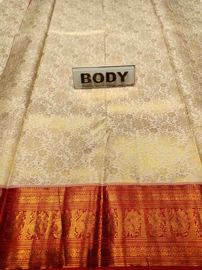 Pure Kanchipuram Silk Saree.