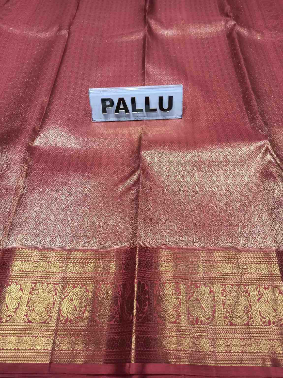Pure Kanchipuram Silk Saree.