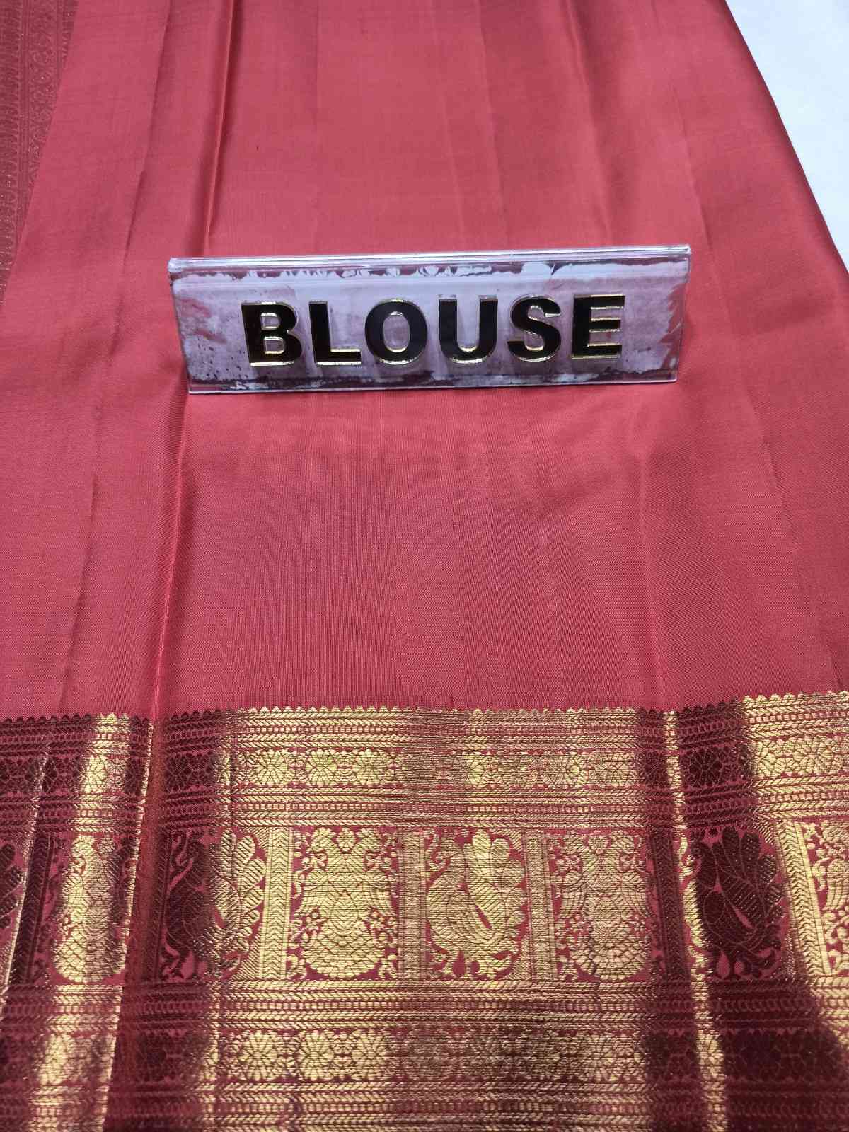 Pure Kanchipuram Silk Saree.