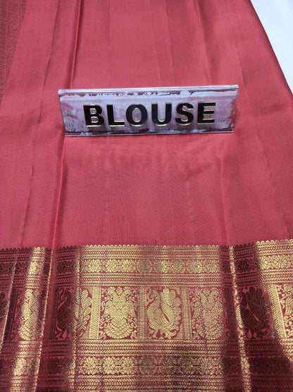 Pure Kanchipuram Silk Saree.