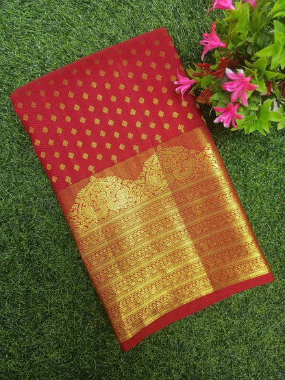 Pure Kanchipuram Silk Saree.