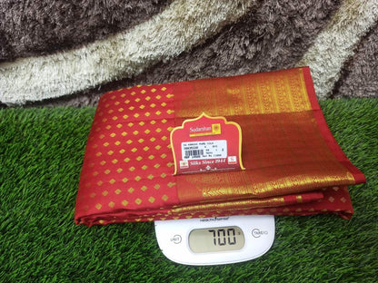 Pure Kanchipuram Silk Saree.