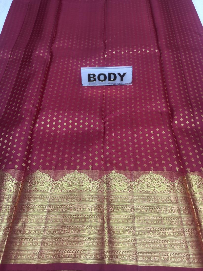 Pure Kanchipuram Silk Saree.