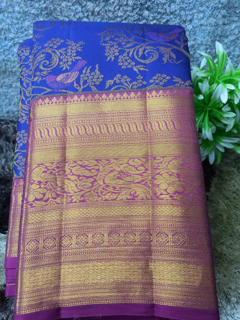 Pure Kanchipuram Silk Saree.