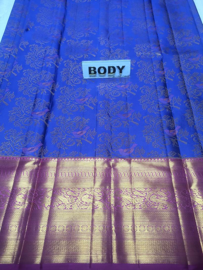 Pure Kanchipuram Silk Saree.