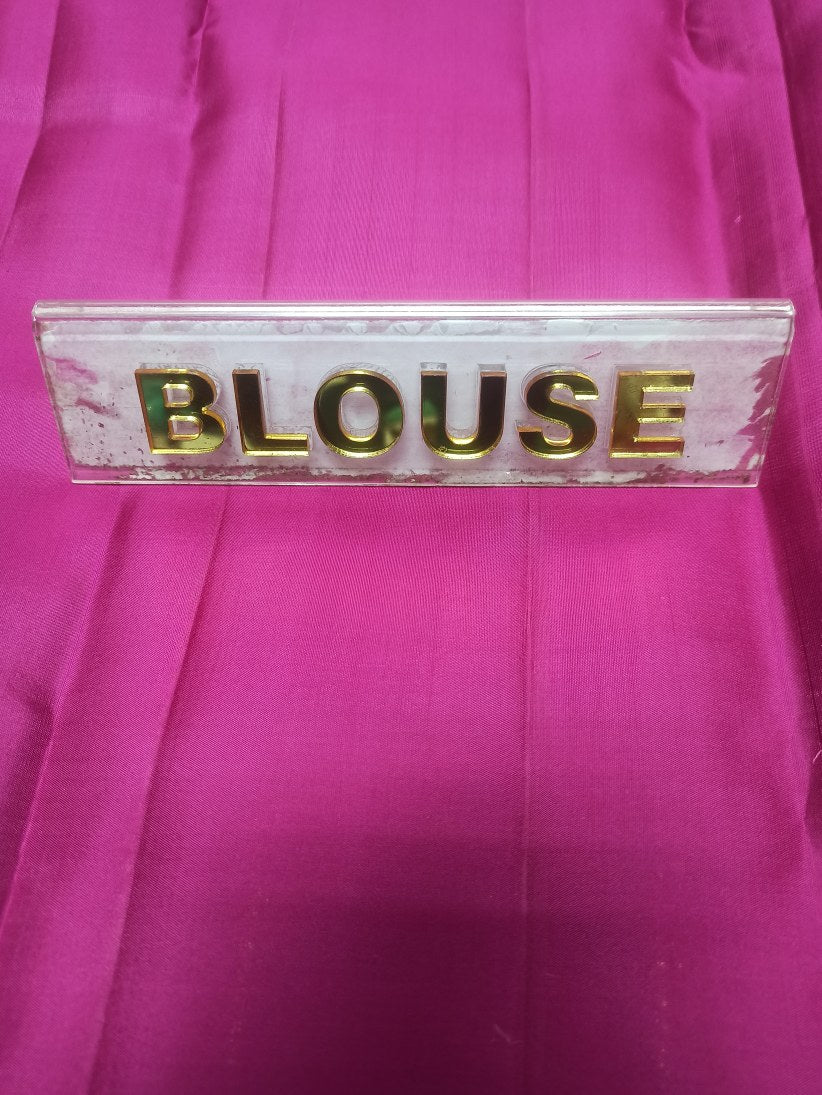 Pure Kanchipuram Silk Saree.