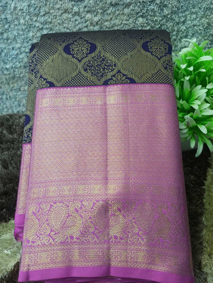 Pure Kanchipuram Silk Saree.