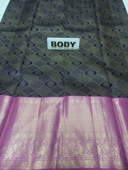 Pure Kanchipuram Silk Saree.