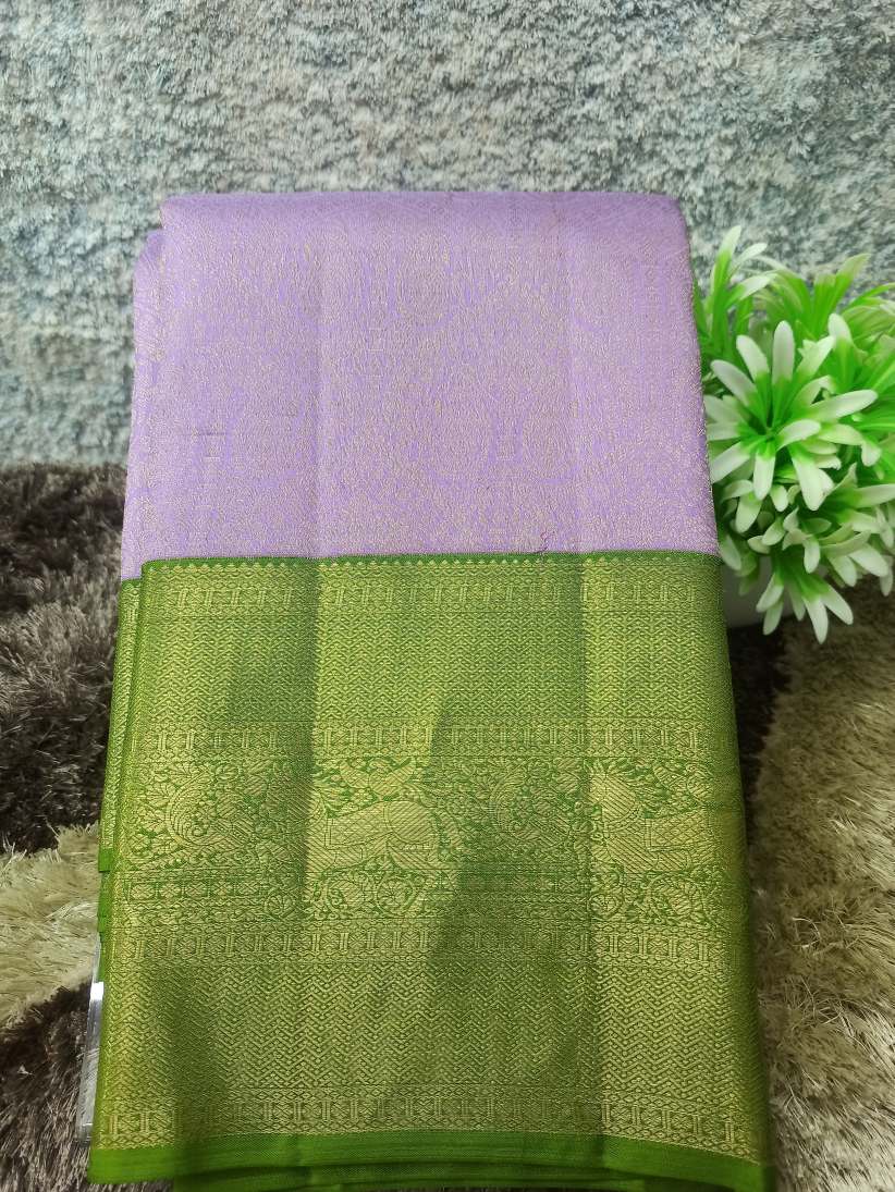 Pure Kanchipuram Silk Saree.
