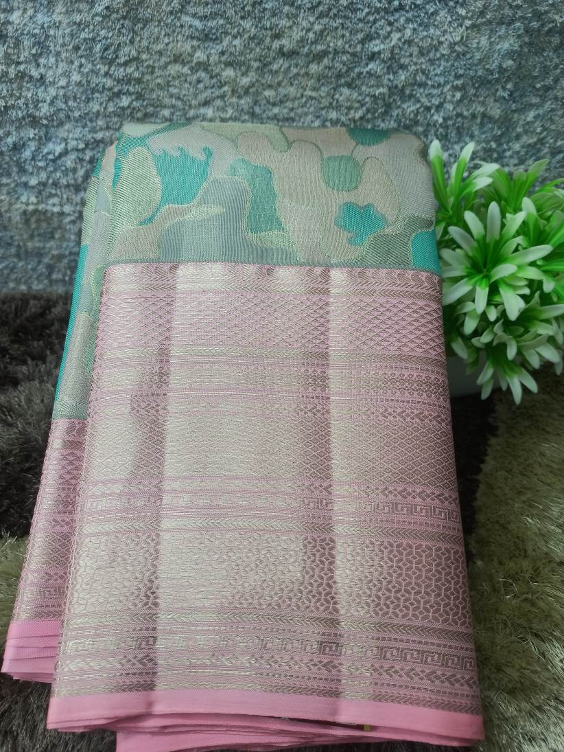Pure Kanchipuram Silk Saree.