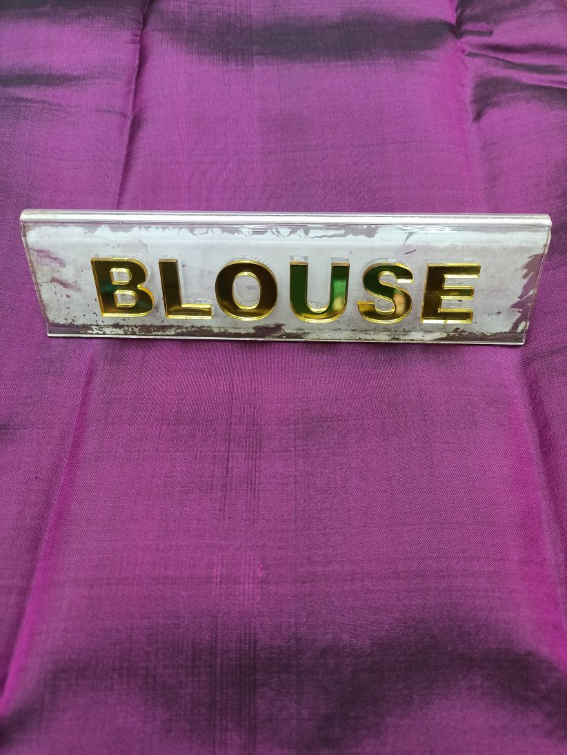 Pure Kanchipuram Silk Saree.