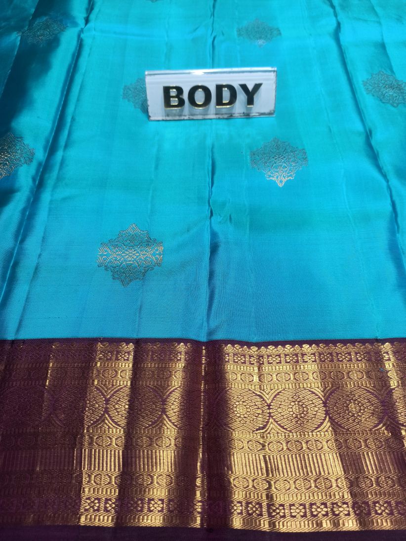 Pure Kanchipuram Silk Saree.
