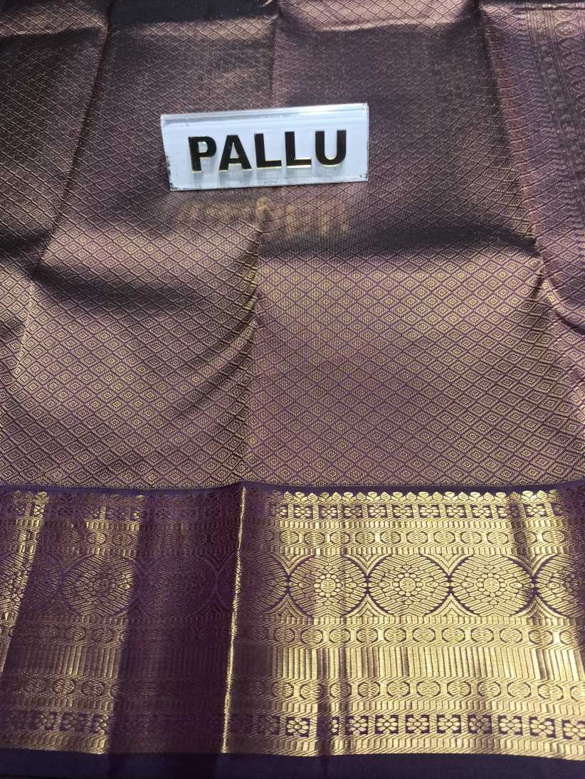 Pure Kanchipuram Silk Saree.