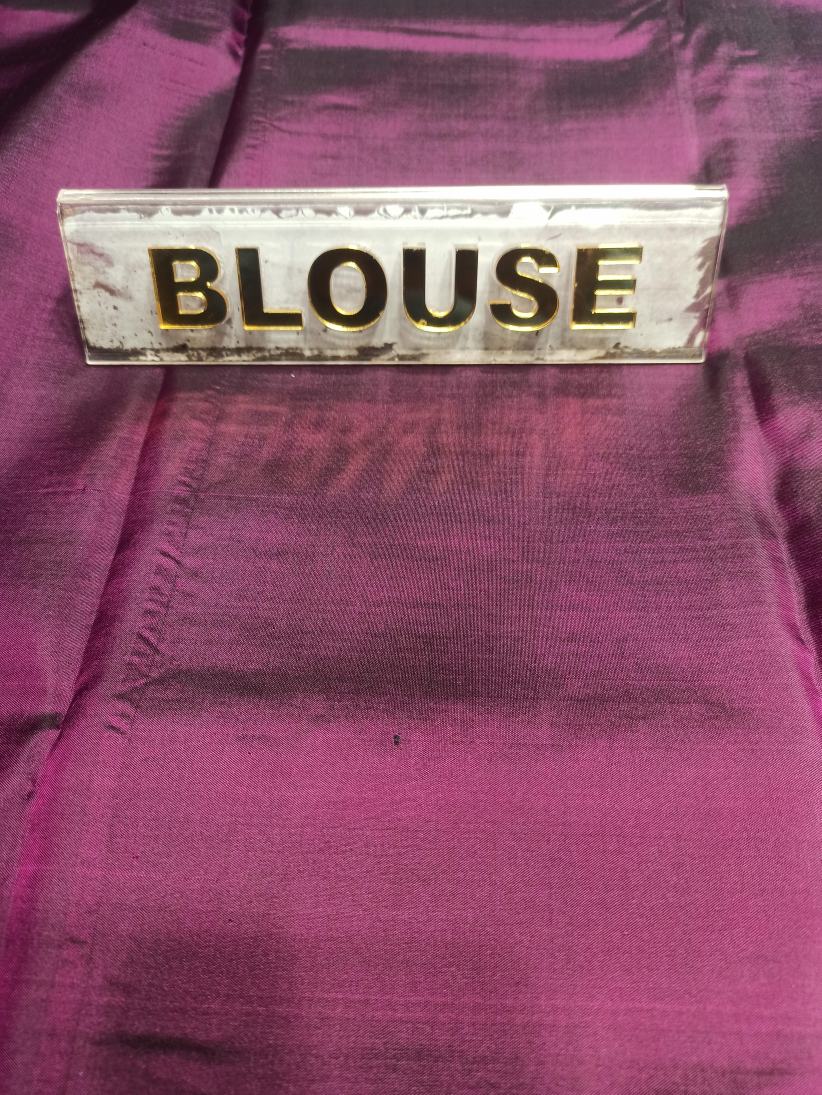 Pure Kanchipuram Silk Saree.