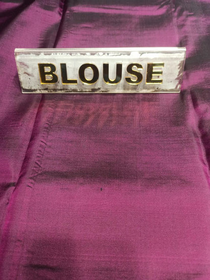 Pure Kanchipuram Silk Saree.