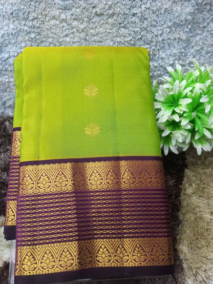 Pure Kanchipuram Silk Saree.