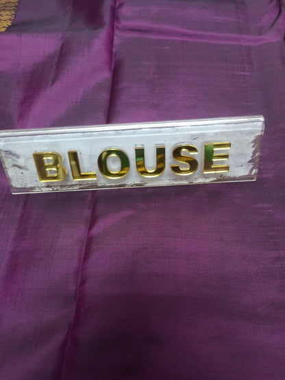 Pure Kanchipuram Silk Saree.