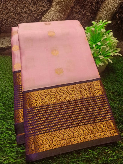 Pure Kanchipuram Silk Saree.