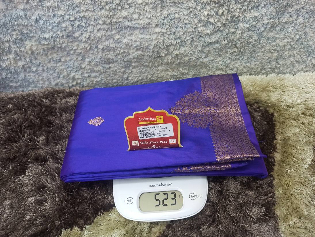 Pure Kanchipuram Silk Saree.