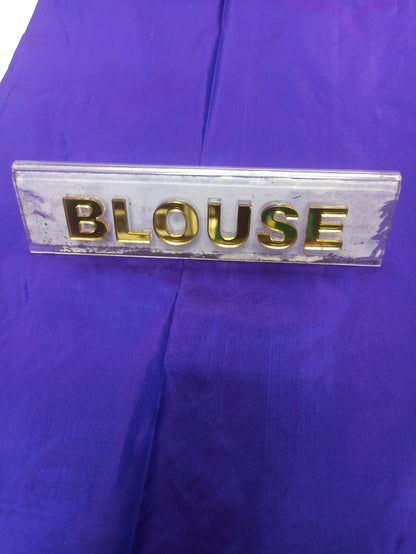 Pure Kanchipuram Silk Saree.