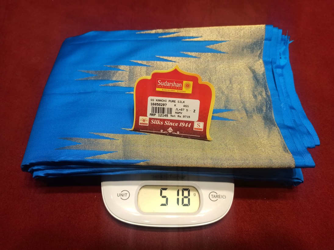 Pure Kanchipuram Silk Saree