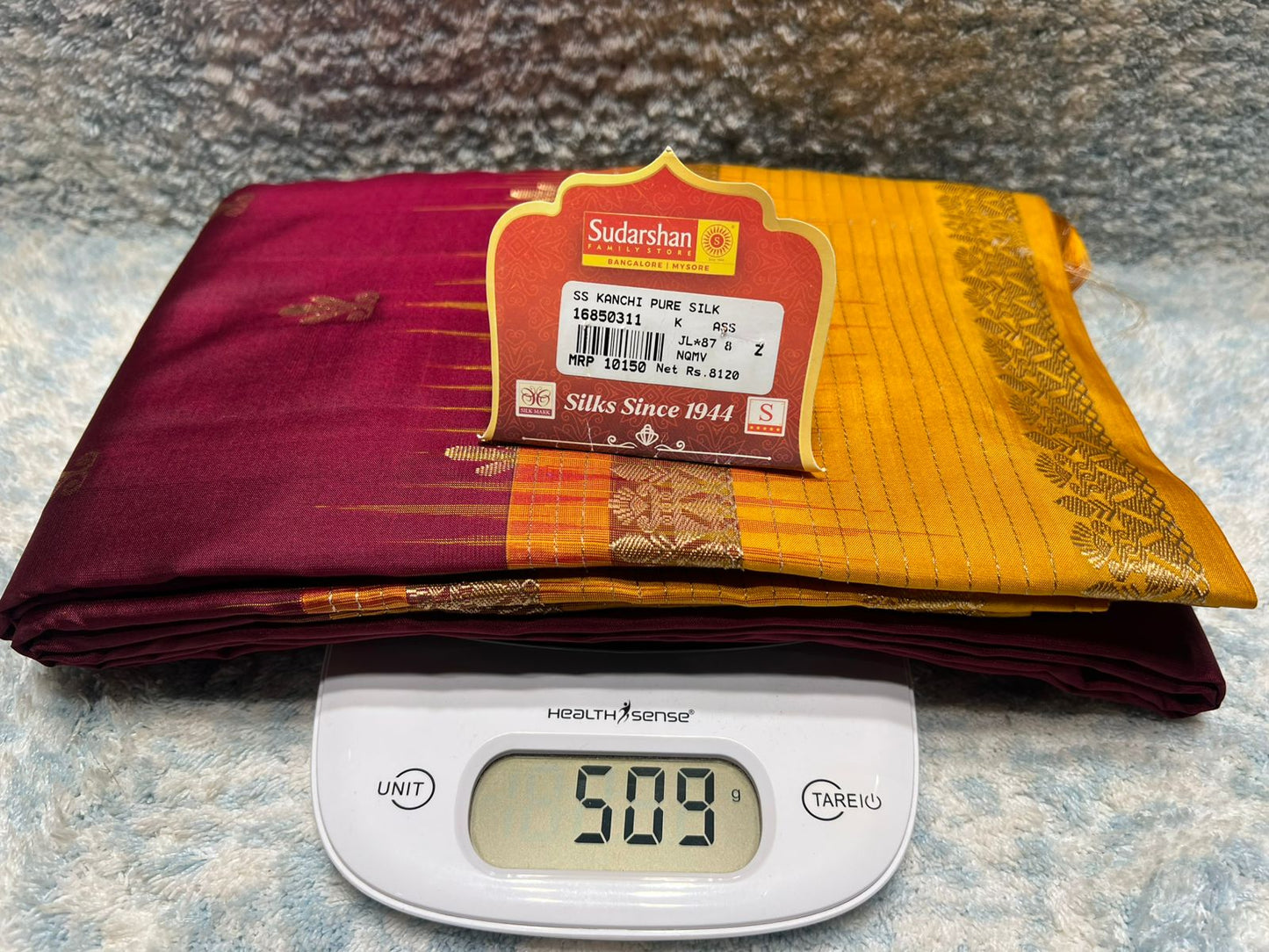 Pure Kanchipuram Silk Saree