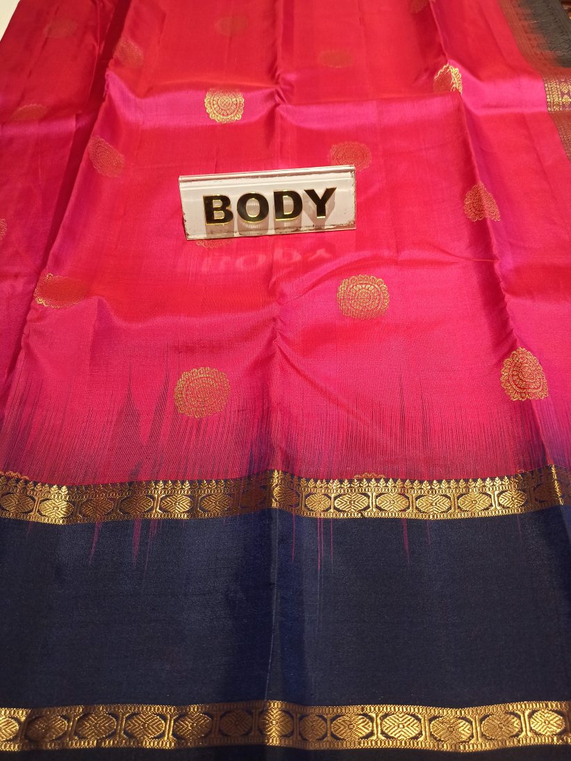 Pure Kanchipuram Silk Saree.