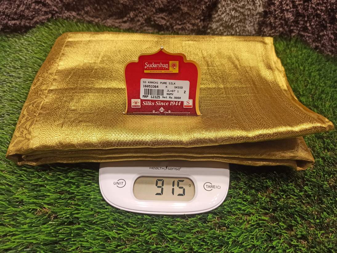 Pure Kanchipuram Silk Saree.